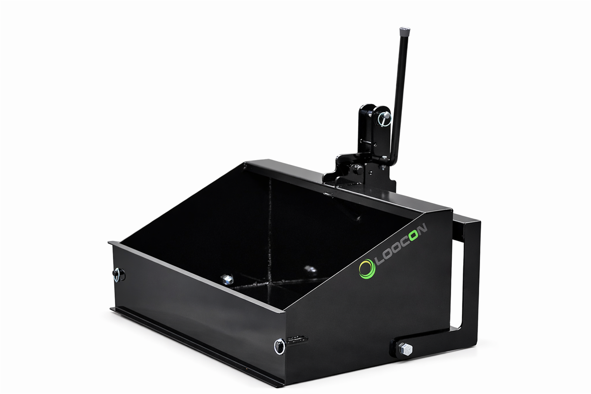 Loocon - Grondbak voor mini - compact tractor 120 cm - € 700,00 Ex BTW