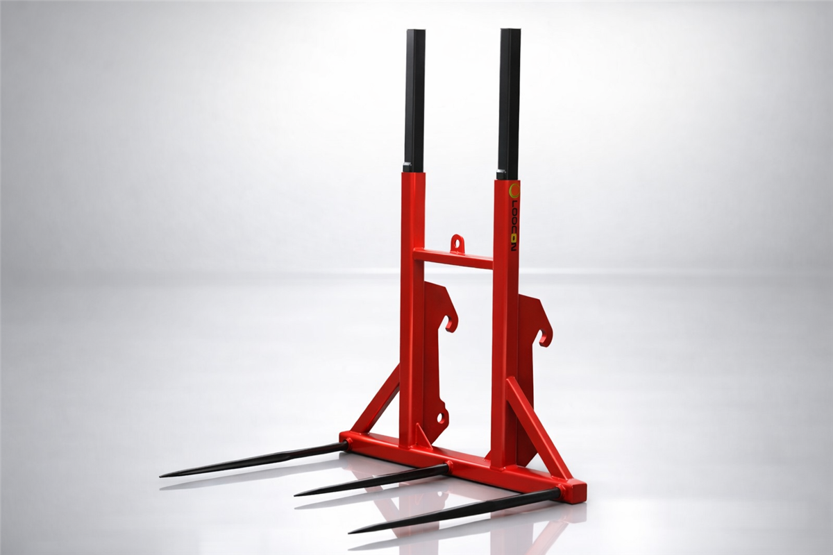 Loocon - Balenprikker/stro riek - Geschikt voor shovels, knikladers, voorlader